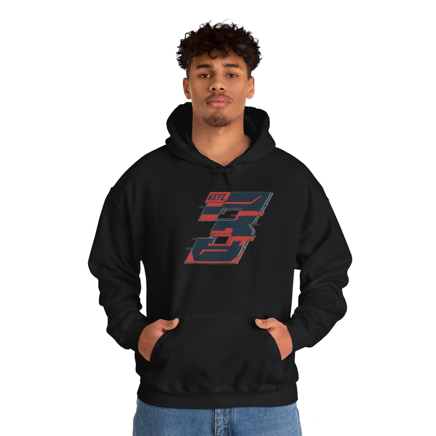 3keyz Big 3 Machine Unisex Hoodie