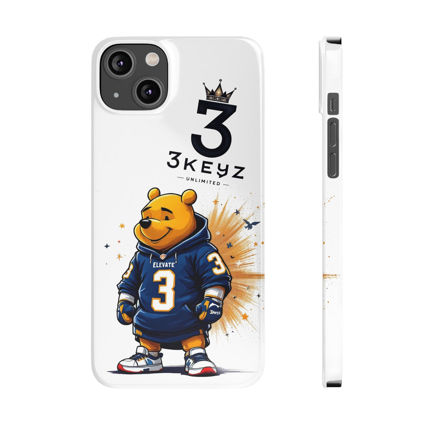 iPhone Case - 3keyz Pooh Bear Design