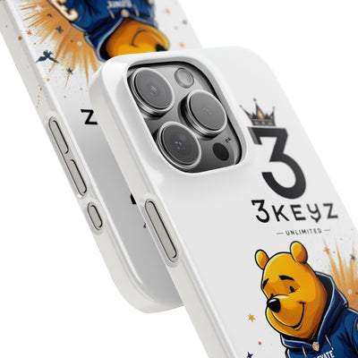 iPhone Case - 3keyz Pooh Bear Design