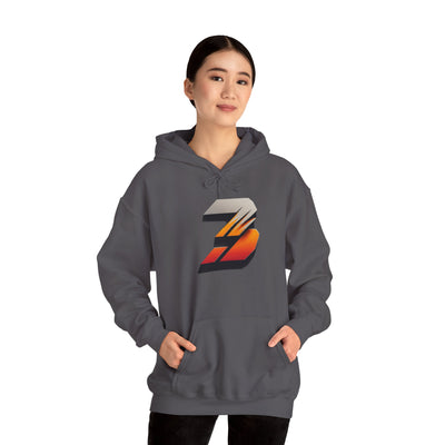 3keyz Big 3 Orange Crush Unisex Hoodie