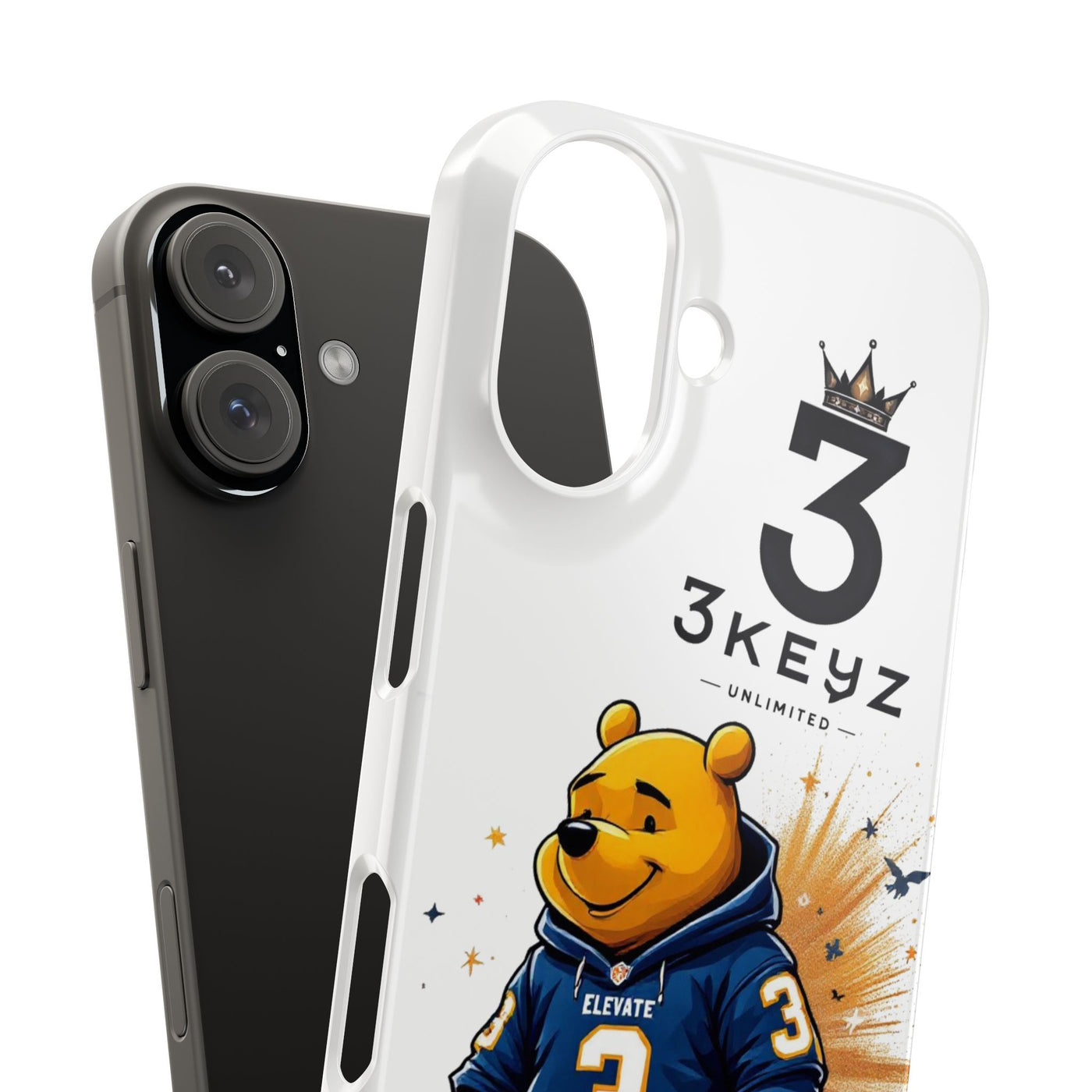iPhone Case - 3keyz Pooh Bear Design