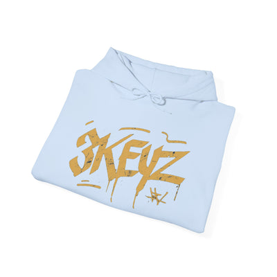 Hooded Sweatshirt 3keyz OG Teddy Drip Golden Design