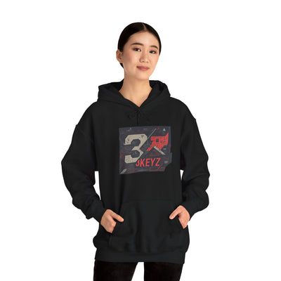 3keyz Big 3 Abstract Hoodie