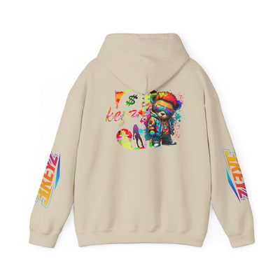 Hoodie - 3keyzunlimited Og Teddy New School flavor drip