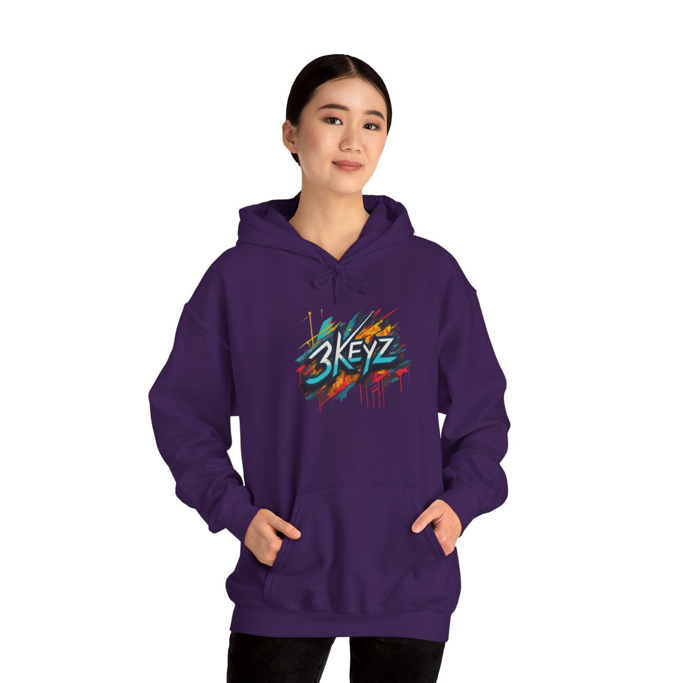 3keyz Street Drip Logo9 Unisex Hoodie