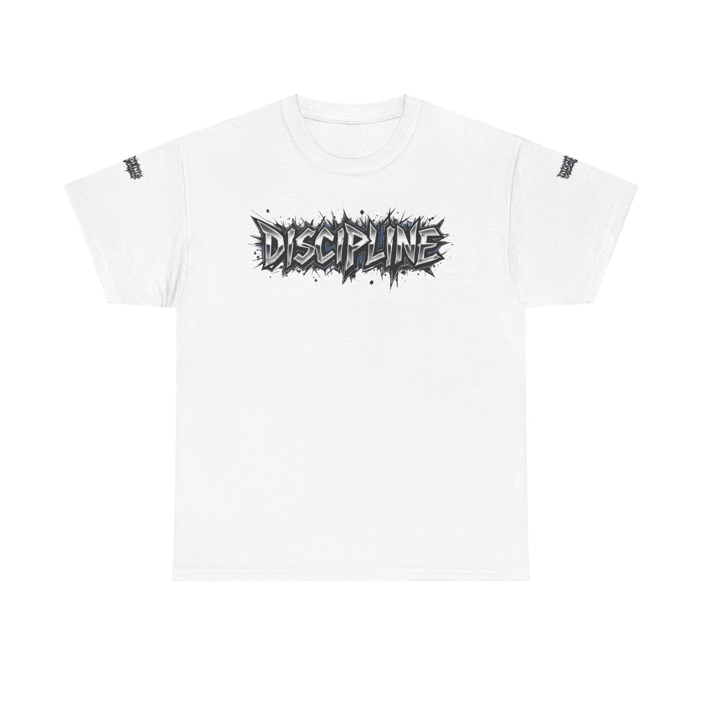T-Shirt Discipline Cut Drip Design Heavy Cotton Unisex Tee