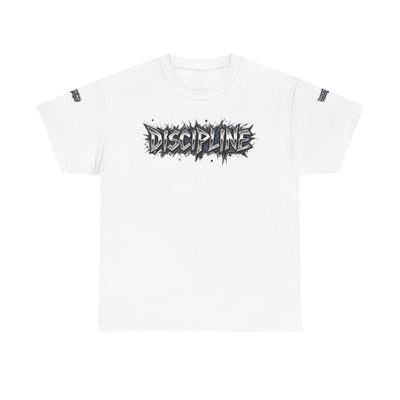 T-Shirt Discipline Cut Drip Design Heavy Cotton Unisex Tee