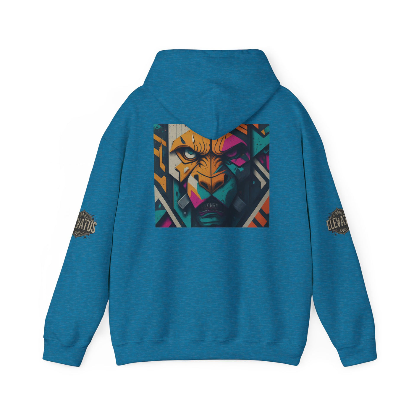 Hooded Sweatshirt - Eye of the Tiger Street Drip Design