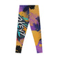 Yoga Leggings with 3keyz yoga splat design
