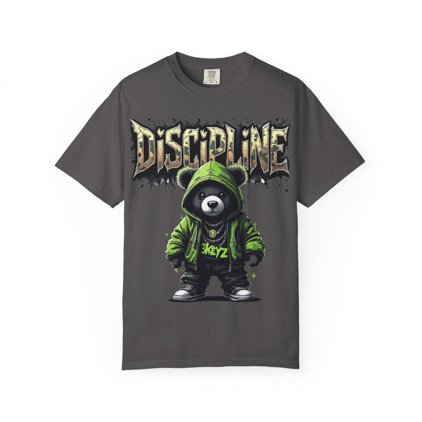 Green Teddy Discipline T