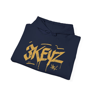 Hooded Sweatshirt 3keyz OG Teddy Drip Golden Design