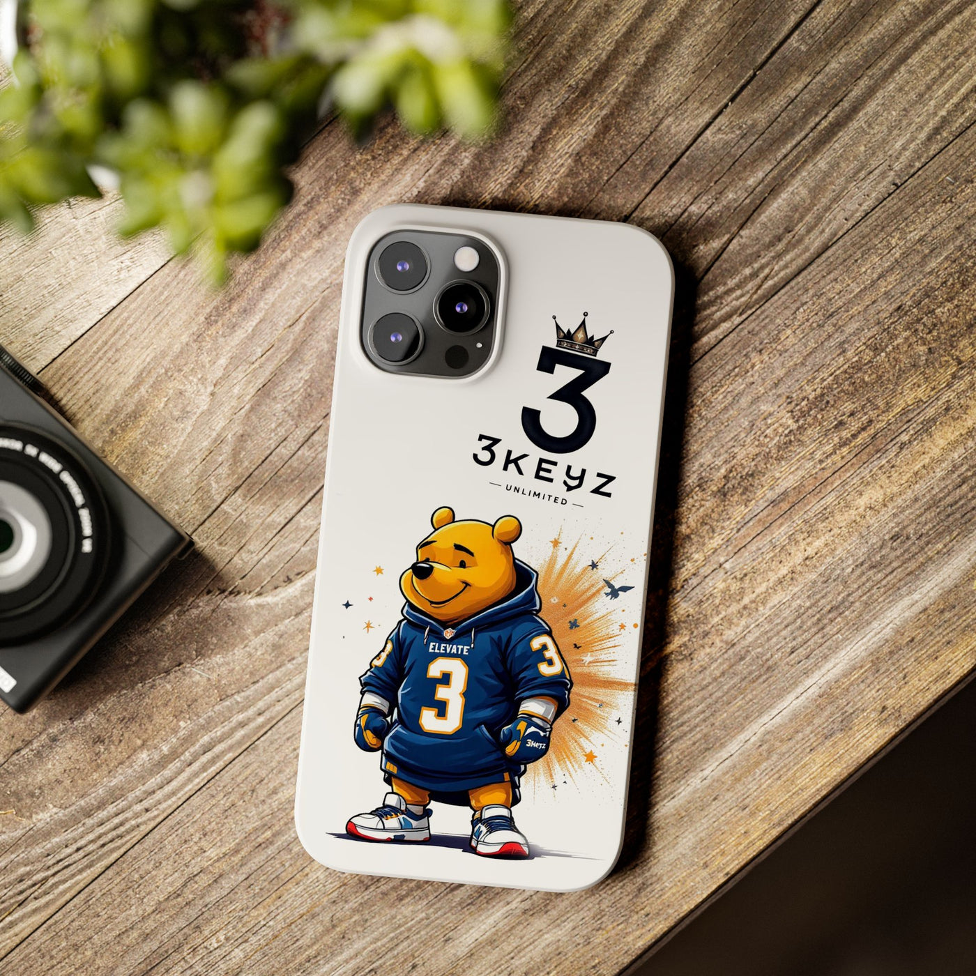 iPhone Case - 3keyz Pooh Bear Design