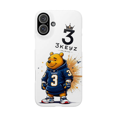 iPhone Case - 3keyz Pooh Bear Design