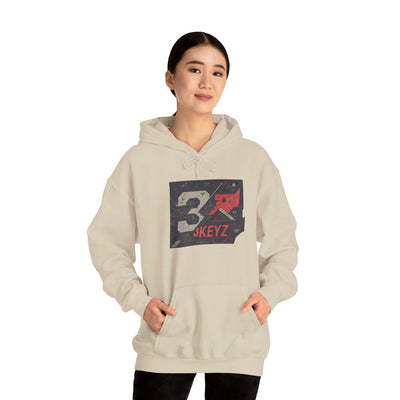 3keyz Big 3 Abstract Hoodie