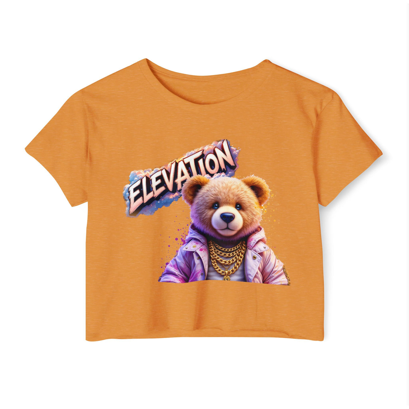 Crop Top - Elevation Pinky Bear