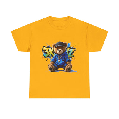 3keyz Teddy Drip Color Way Unisex Heavy Cotton Tee