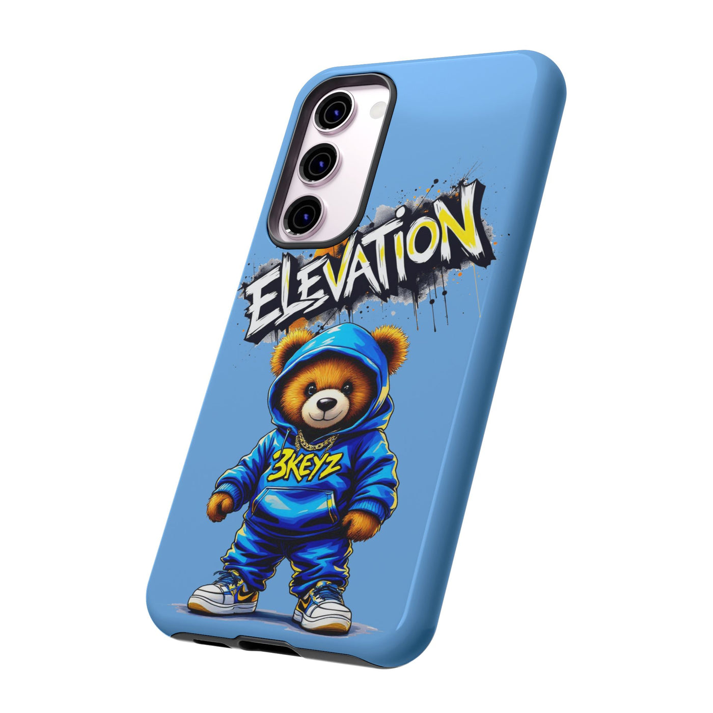 Elevated street drip Bear Phone Case - Tough and Trendy Design