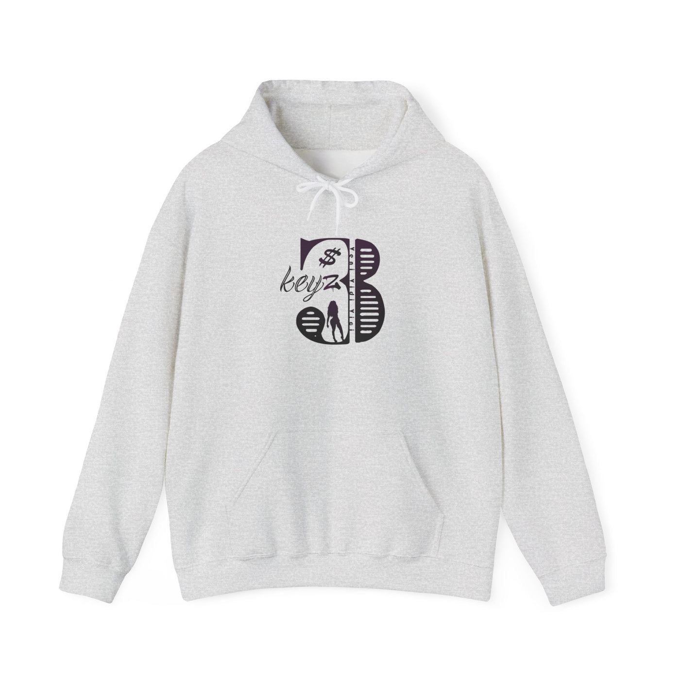 3Keyz Original Drip Unisex hoodie in Purple/Black