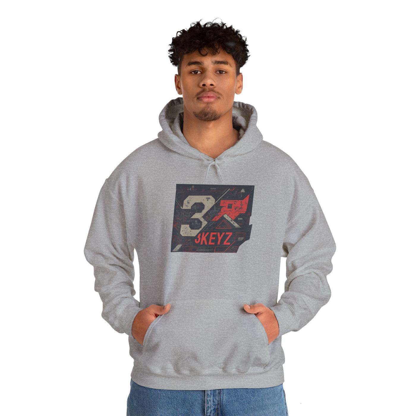 3keyz Big 3 Abstract Hoodie