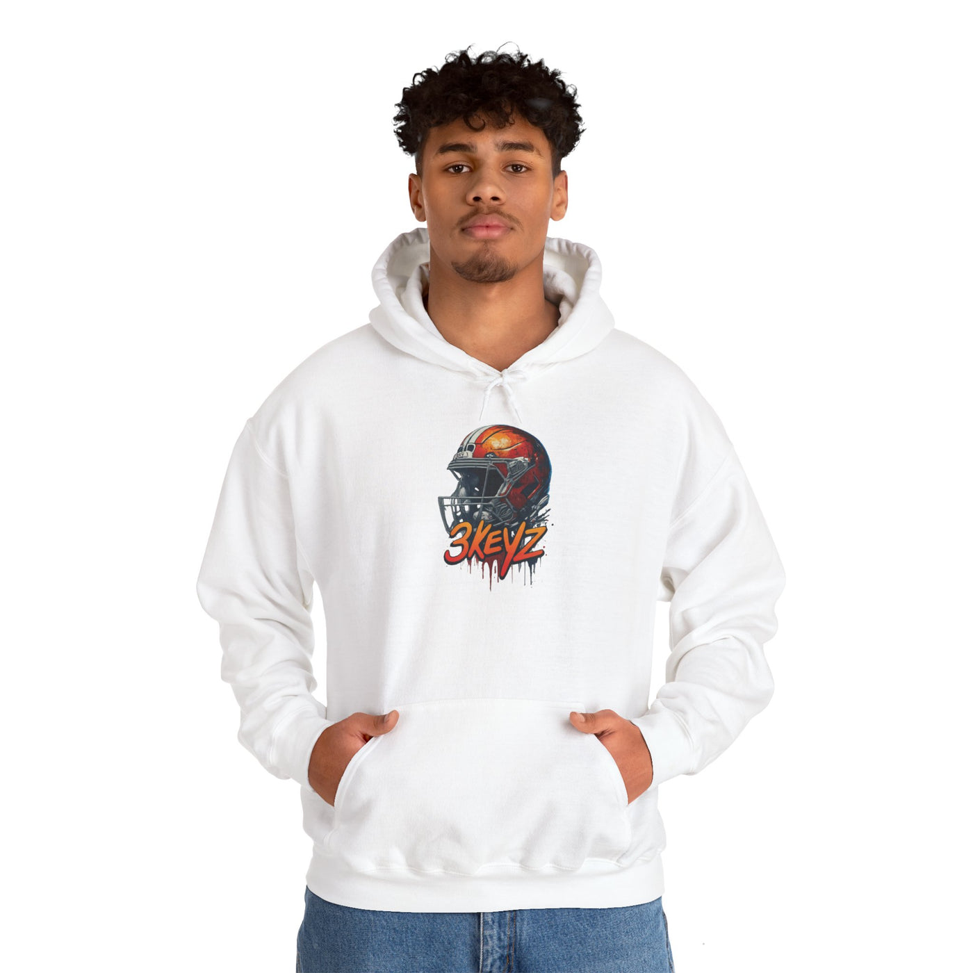 3keyz FootballStrong2 Drip Hoodie