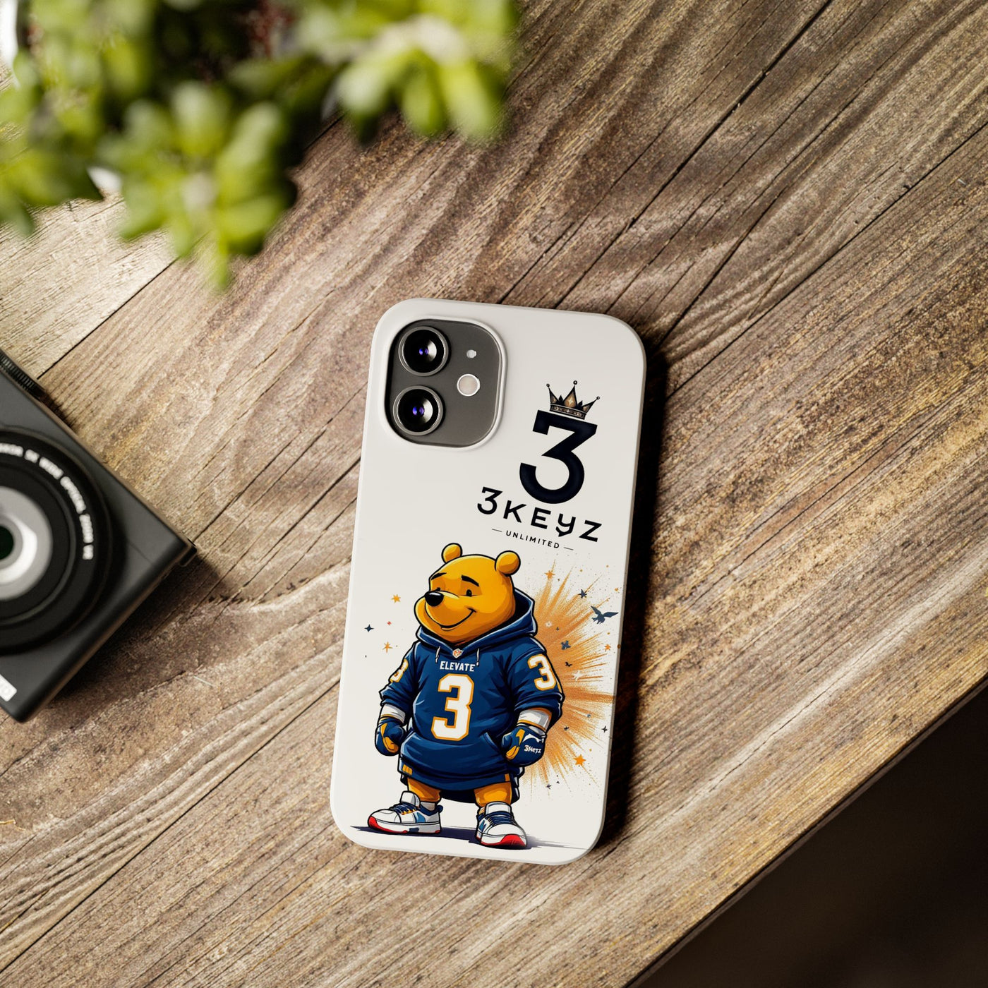iPhone Case - 3keyz Pooh Bear Design