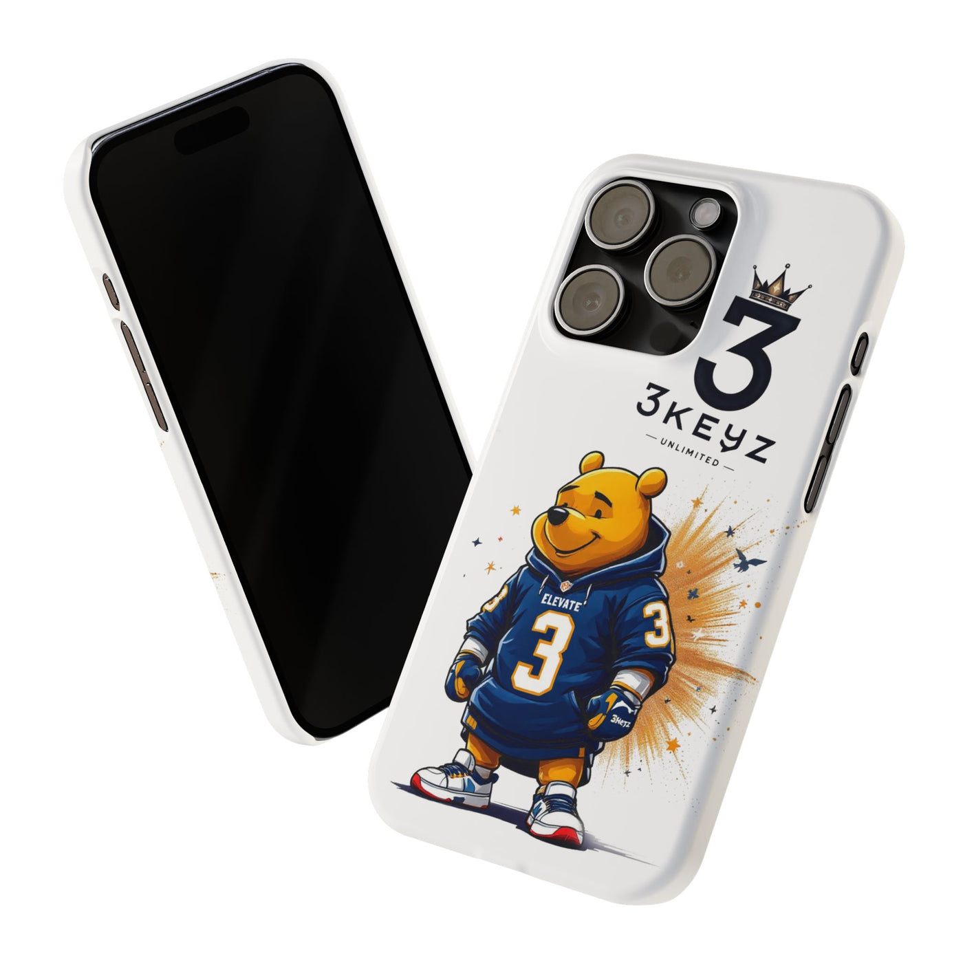 iPhone Case - 3keyz Pooh Bear Design