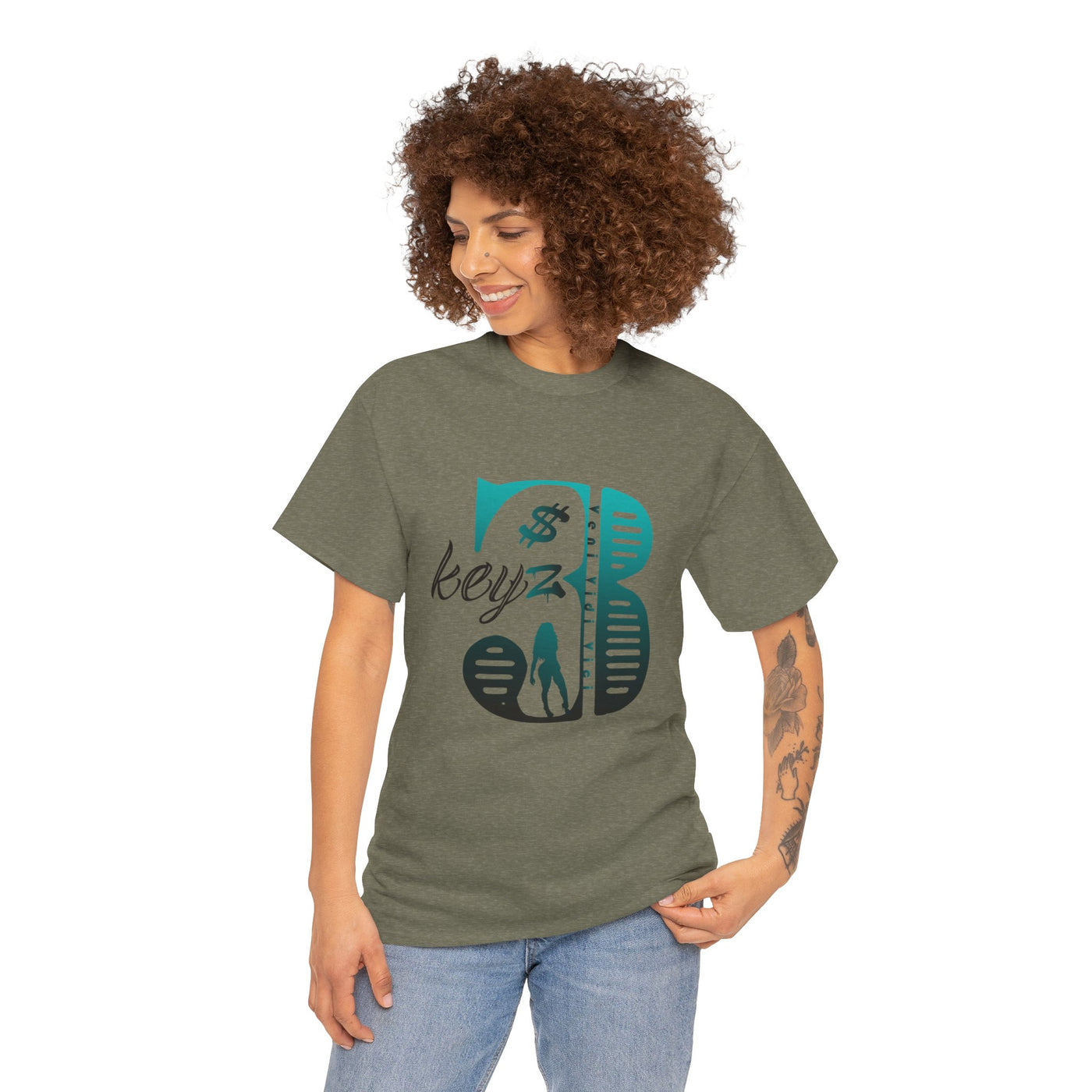 3keyz Original Drip T-Shirt  Light Blue