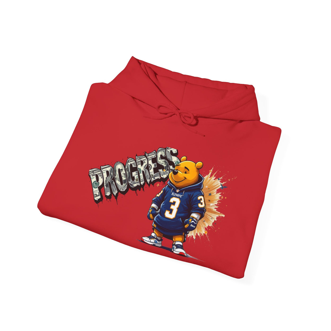 Hooded Sweatshirt 3keyz Poohbear Design