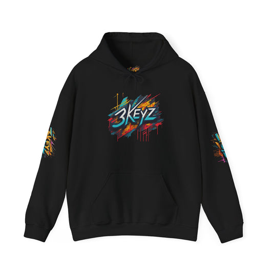 3keyz Creative Splash Street Drip Hoodie