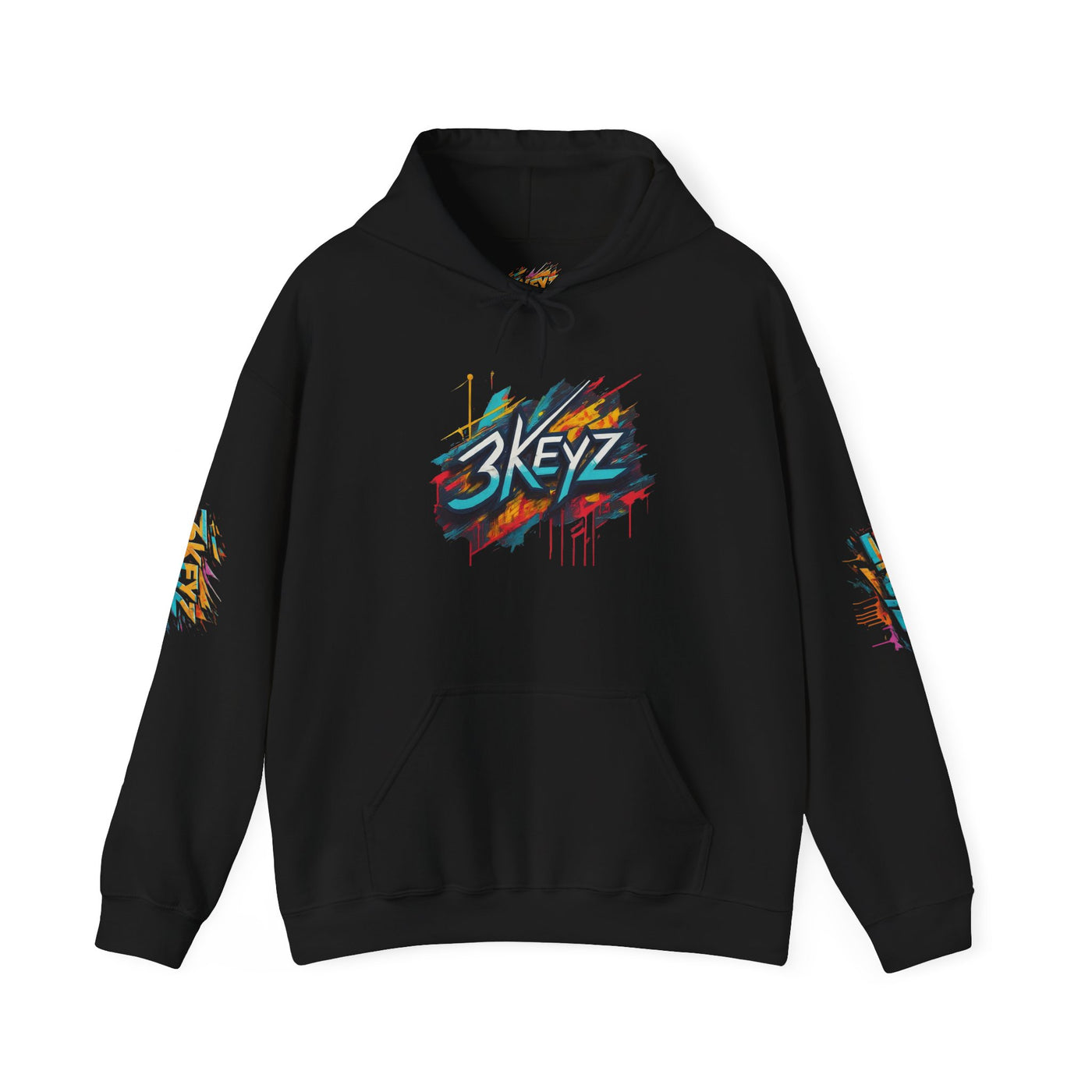 3keyz Creative Splash Street Drip Hoodie