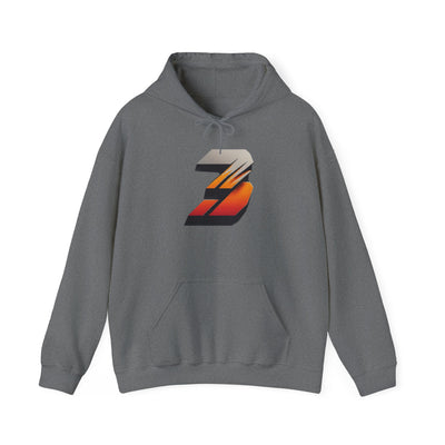 3keyz Big 3 Orange Crush Unisex Hoodie
