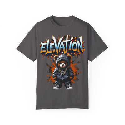 Street Drip T-shirt - Elevation Teddy Drip Orange Fierce