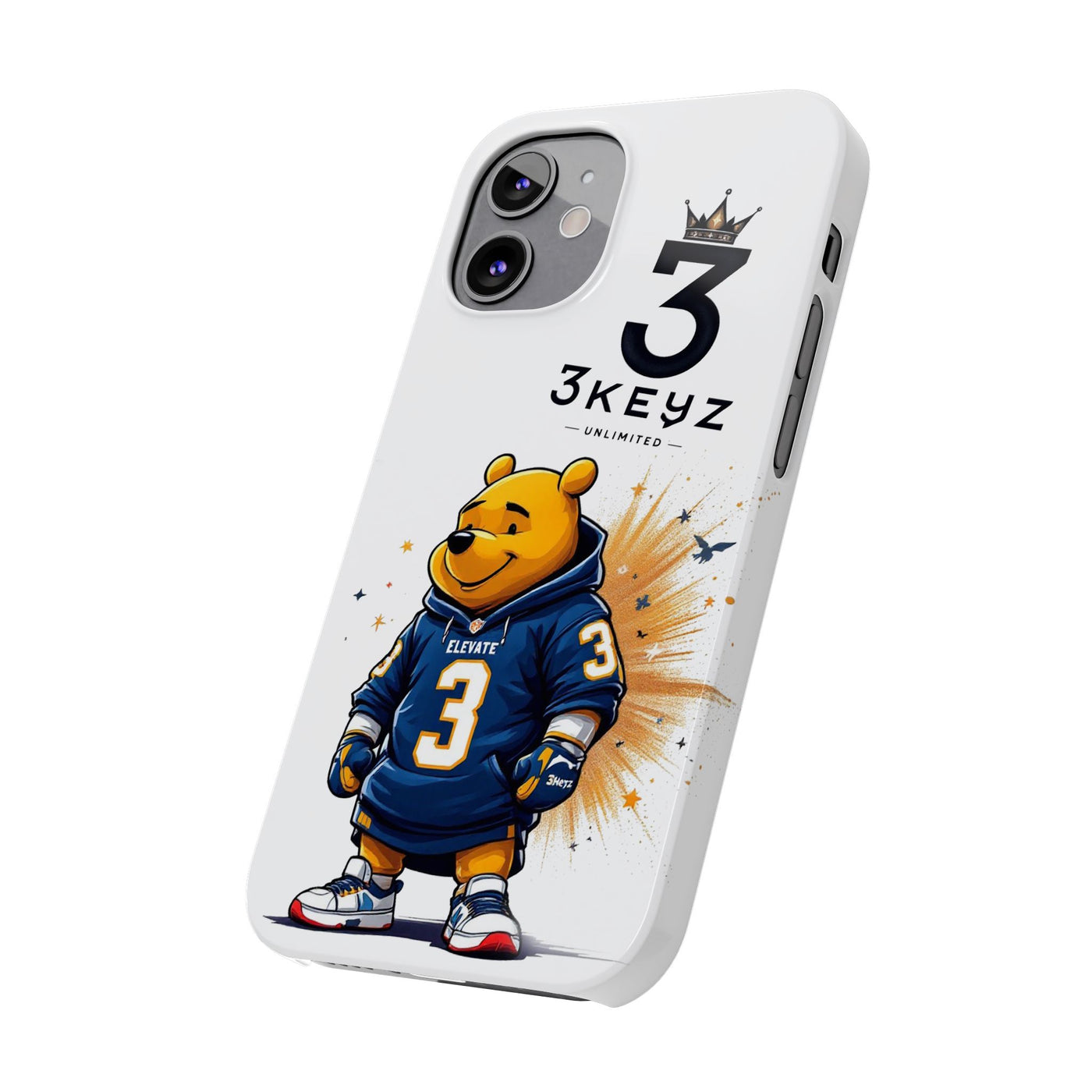iPhone Case - 3keyz Pooh Bear Design