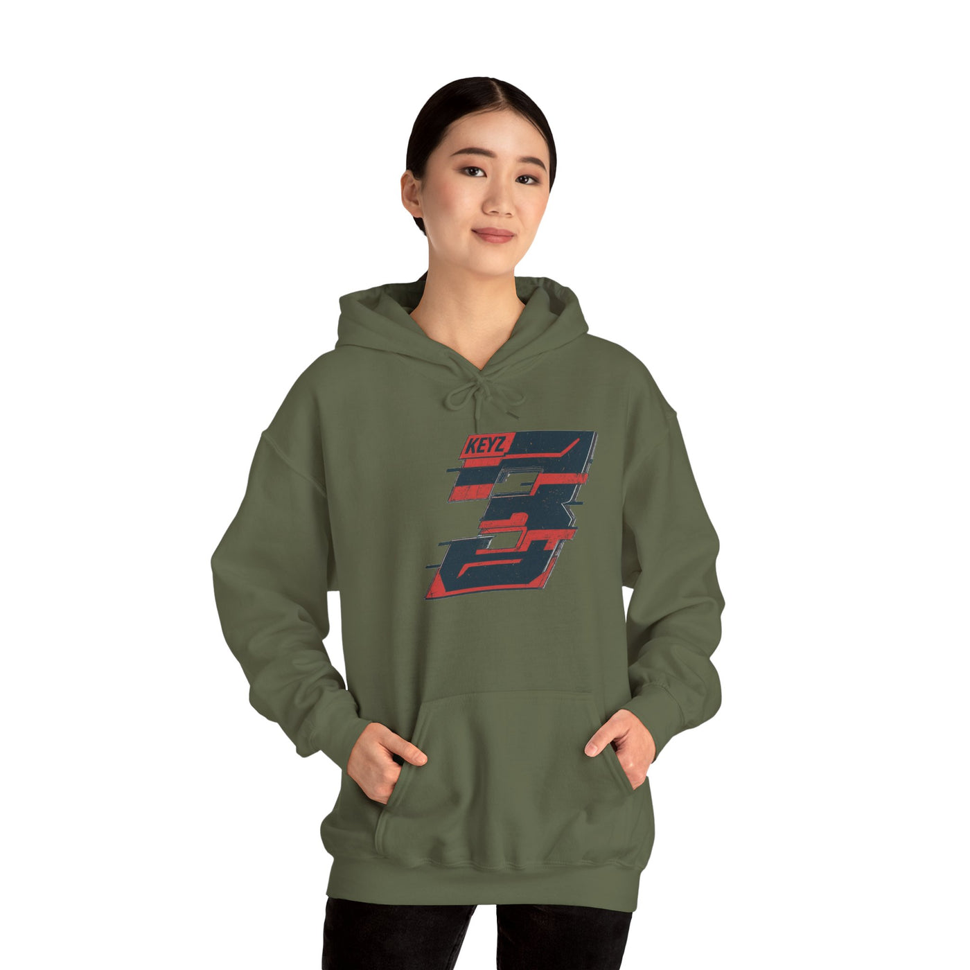 3keyz Big 3 Machine Unisex Hoodie