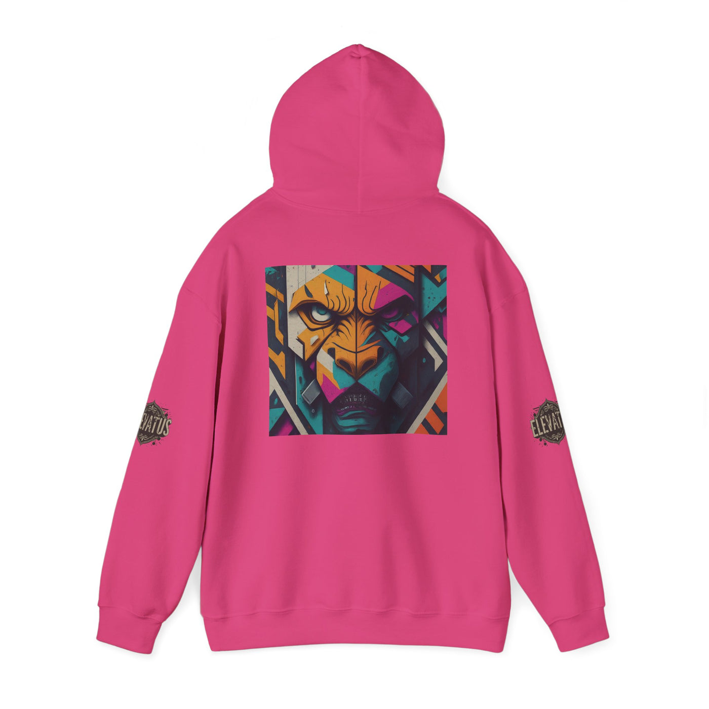Hooded Sweatshirt - Eye of the Tiger Street Drip Design