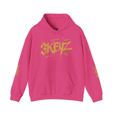 Hooded Sweatshirt 3keyz OG Teddy Drip Golden Design