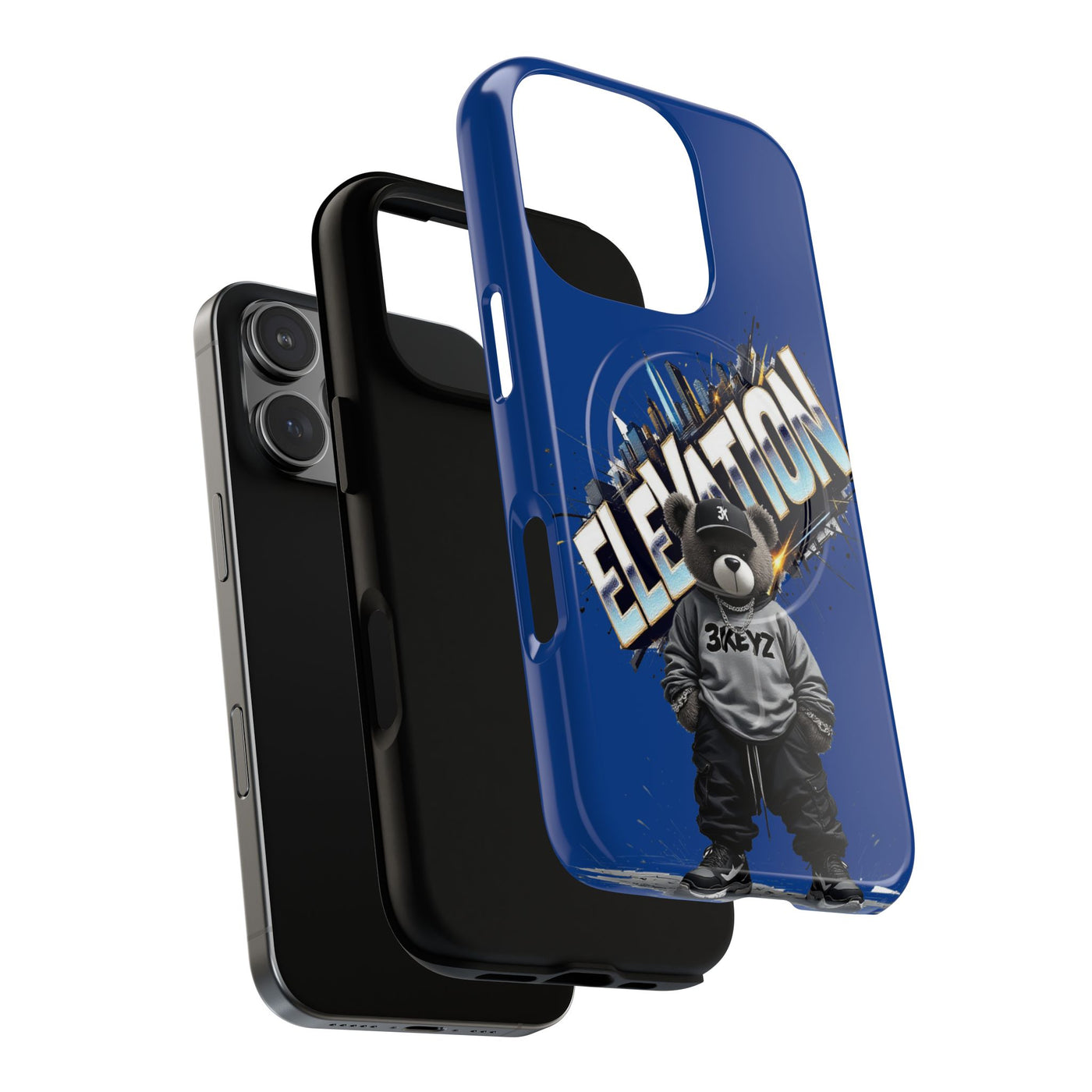 3keyz Magnetic Phone Case - Elevation Drip Blue