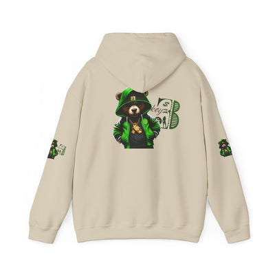 Lime Green OG Teddy Drip Hoodie
