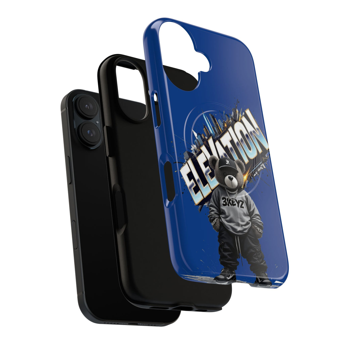 3keyz Magnetic Phone Case - Elevation Drip Blue