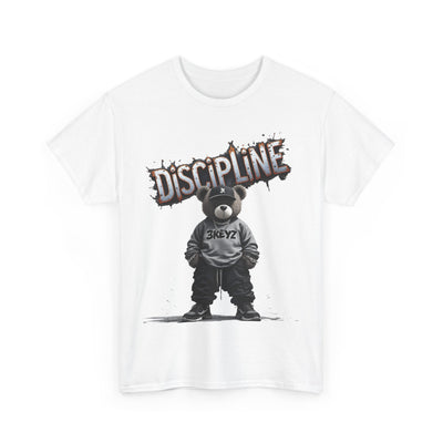 T-Shirt - Discipline Teddy Drip Design - Unisex Heavy Cotton Tee
