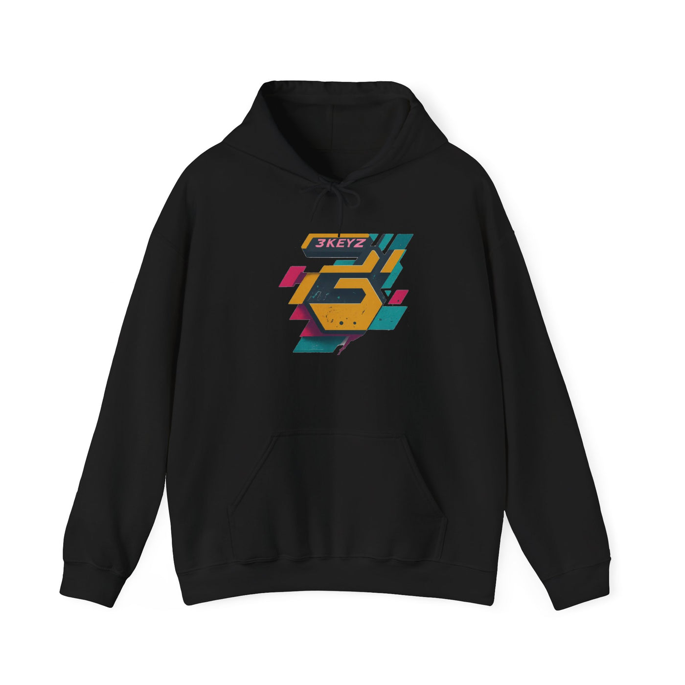 3keyz Big 3 Paint Splatter2 Hoodie