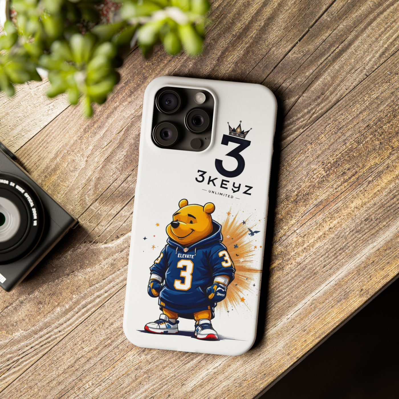 iPhone Case - 3keyz Pooh Bear Design