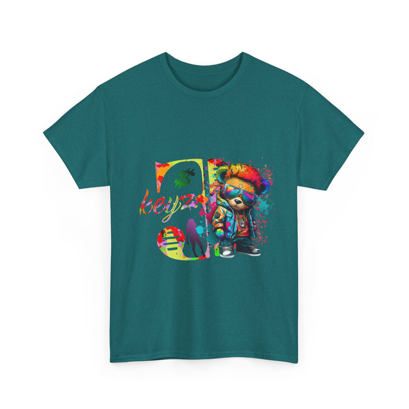 3keyz OG Teddy Paint Splatter