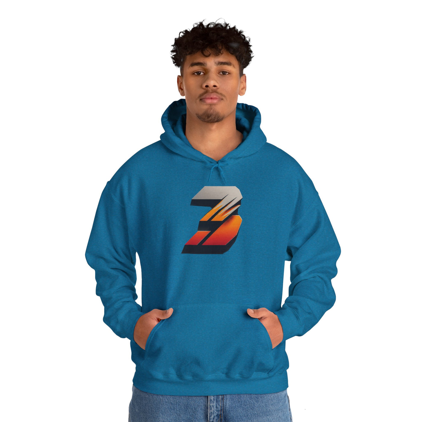 3keyz Big 3 Orange Crush Unisex Hoodie