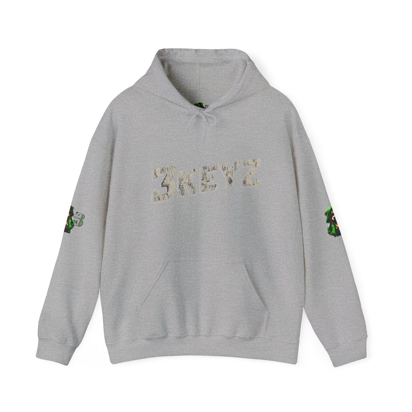 Lime Green OG Teddy Drip Hoodie
