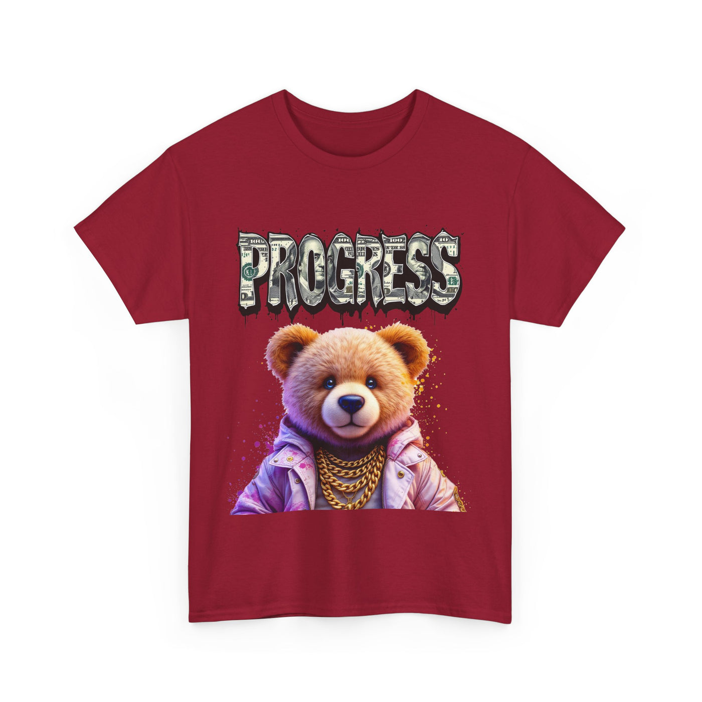 Teddy Pink Drip Tee