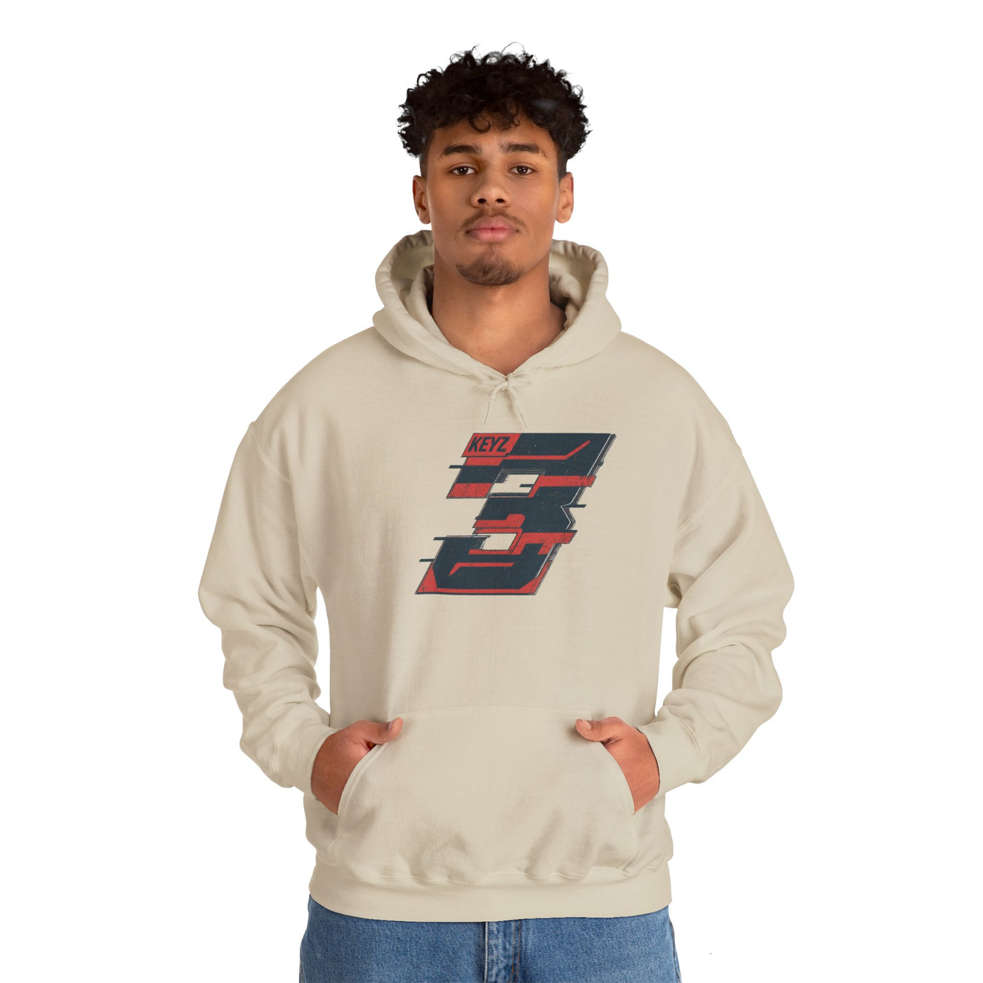 3keyz Big 3 Machine Unisex Hoodie
