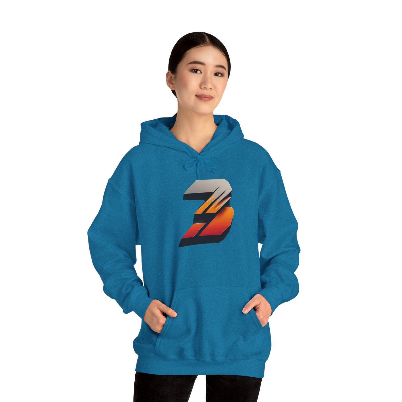 3keyz Big 3 Orange Crush Unisex Hoodie