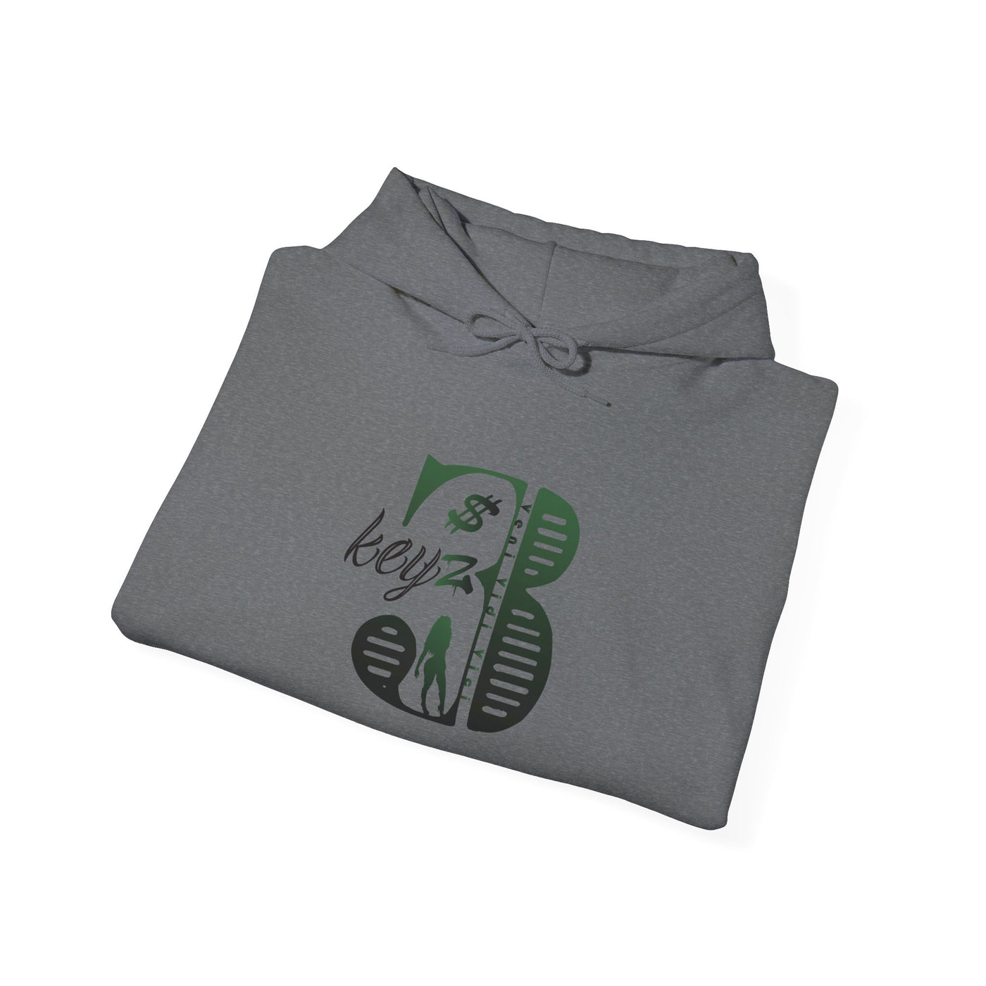 3Keyz Original Drip Unisex hoodie Green/Black