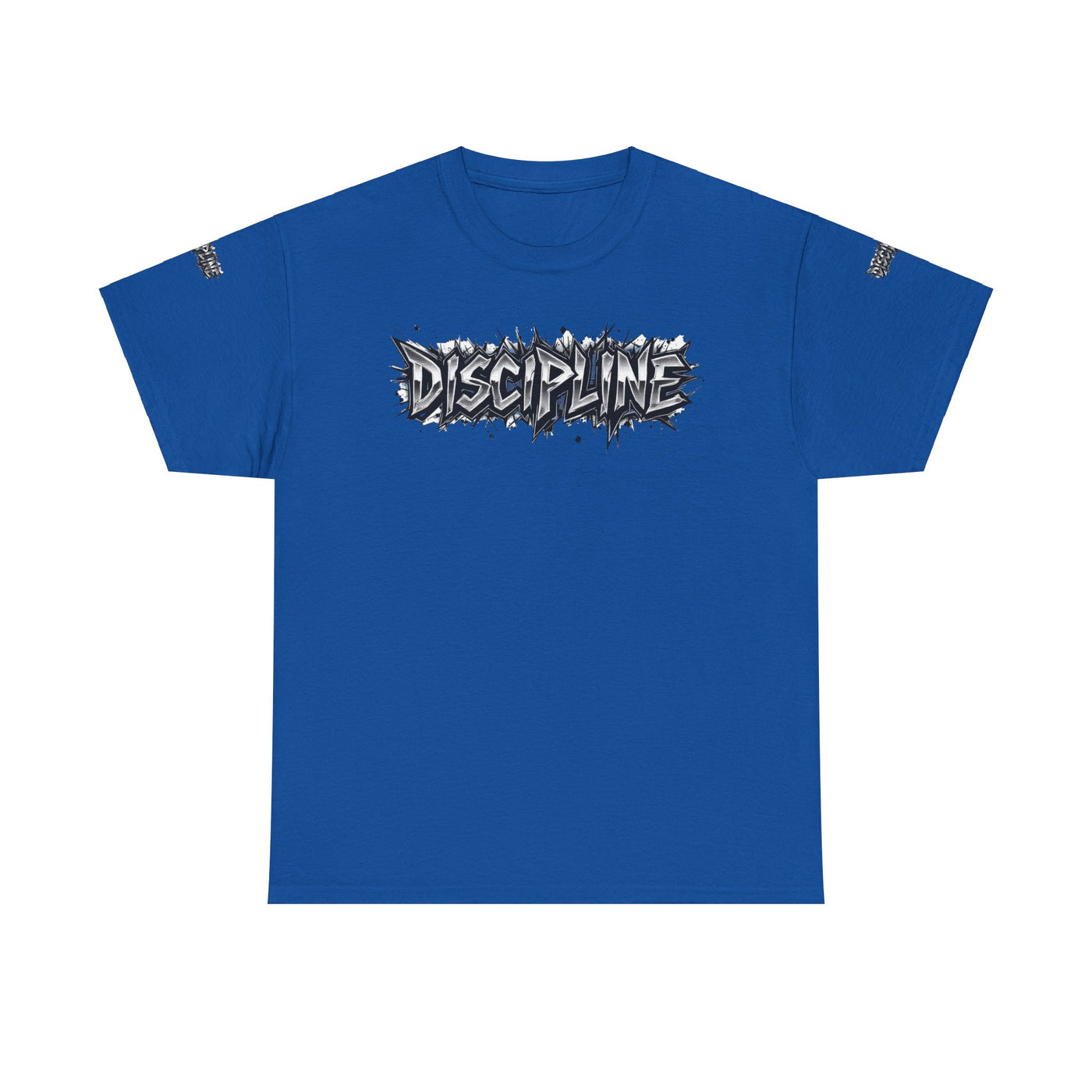 T-Shirt Discipline Cut Drip Design Heavy Cotton Unisex Tee